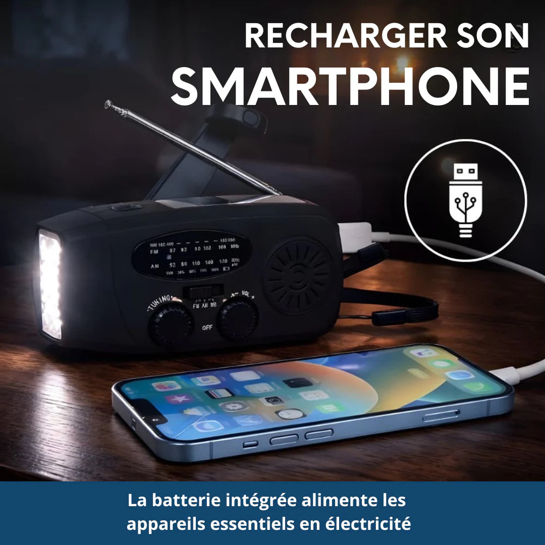 Alerte PRO - Radio d'urgence multifonction