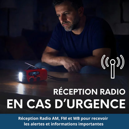 Alerte PRO - Radio d'urgence multifonction
