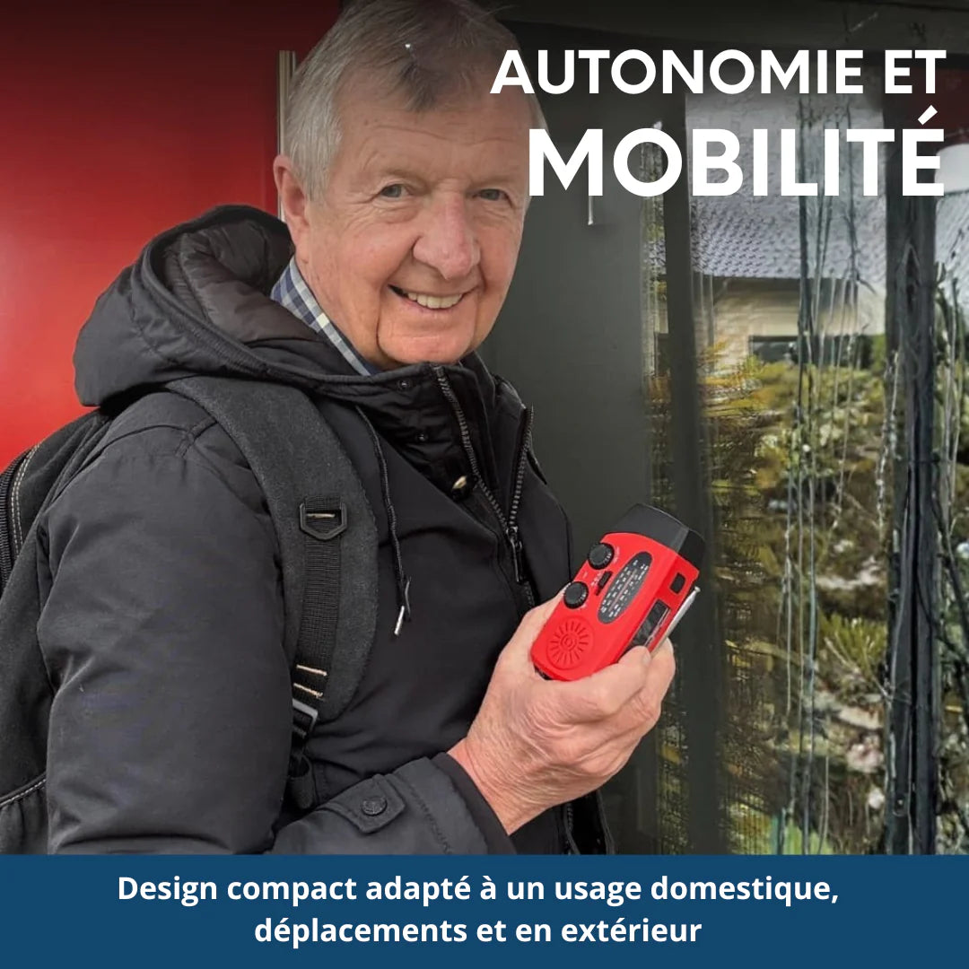 Alerte PRO - Radio d'urgence multifonction