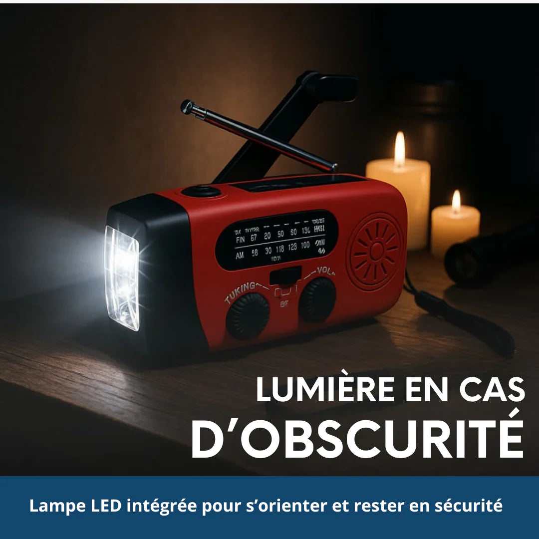 Alerte PRO - Radio d'urgence multifonction
