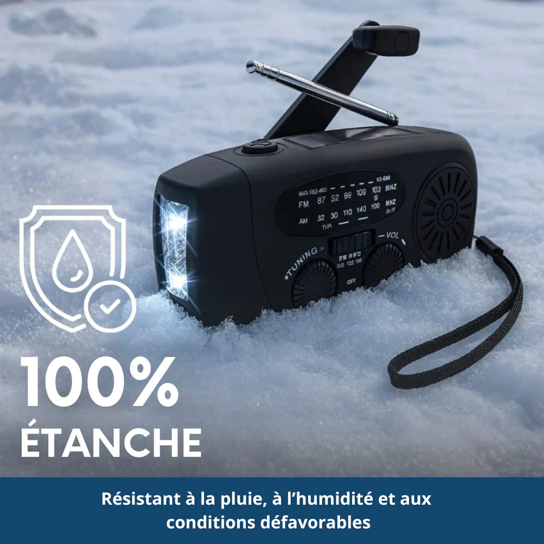 Alerte PRO - Radio d'urgence multifonction